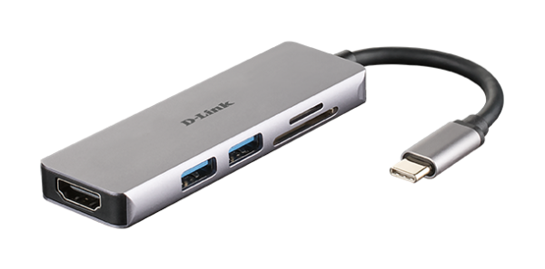 5 in 1 usb c hub with hdmi and sd microsd card reader UNITED MALL