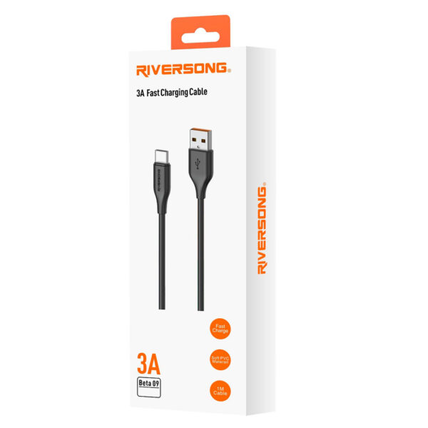 riversong beta 09 micro usb kabel 3a 1m usb a micro usb 2 big 1 UNITED MALL