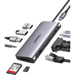 ugreen 10 in 1 4k hdmi usb c hub UNITED MALL