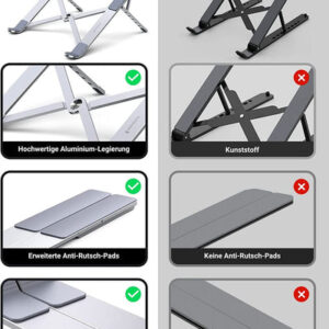 ugreen laptop stand for desk adjustable 961381 UNITED MALL